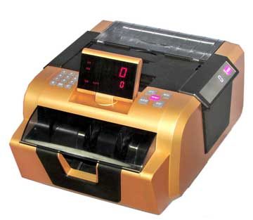 note counting machine with fake note detector